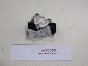 Non-return valve for dishwashers