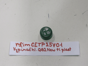 Main switch Q82 NEW-button plastic round