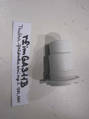 Pipe - grommet of the washing pump sled. for Q-82, SEI-1