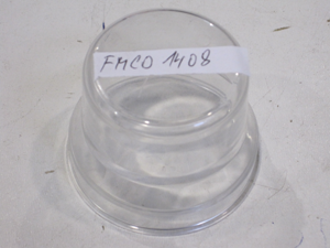 Rubber lid cap for FRP