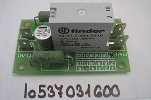 Electronics board for FTC, PCCD, PCCT 1 relay