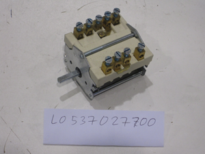 Rotary switch 7 positions PC, CF-E, PCQD, PCT on plate 900