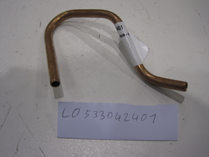 Gas supply pipe from the tap to the burner CW-62G - right