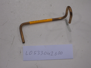 Gas supply pipe from the tap to the CW-62G pilot burner - right