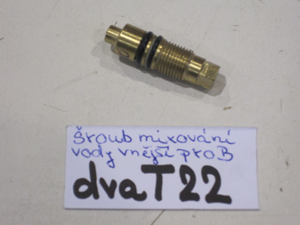 External water mixing screw for B