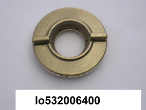 Burner small-upper part brass 700,700S st. with "arrest"