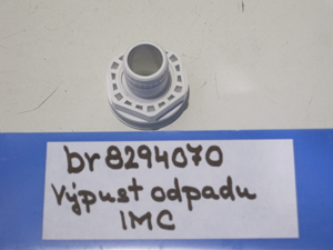 IMC waste outlet, positions 10,11,12,13.