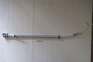 Cable spring complete with PD, PM, PS cabling