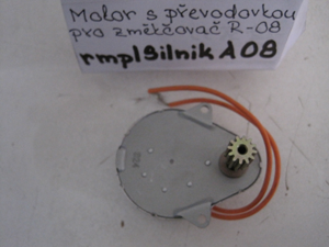 Motor with gearbox for softener R-08