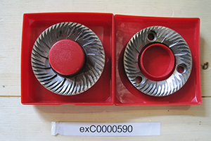 A set of grinding stones