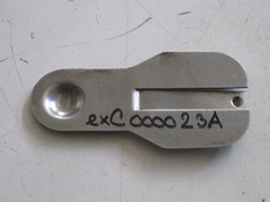 Gearing of the left lever