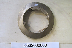 Burner small middle part brass PC, CF 600 st.