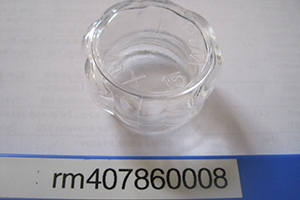 Lighting glass for FP