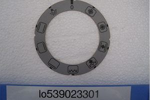 LOTUS 700E oven knob reg sticker