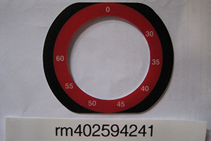 Reg button sticker 30-60 VEC SNACK