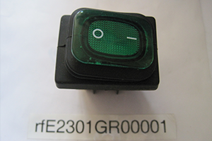 Main switch green illuminated VSCH, ST DO NOT ORDER
