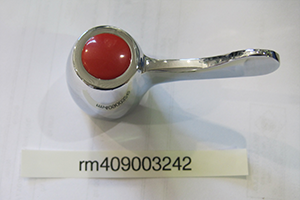 Faucet lever warm BI