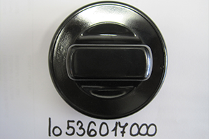 Control knob black PC, CF L700, 900