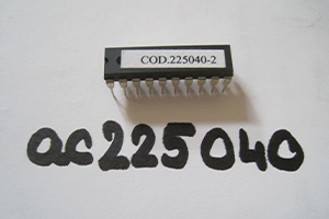 Main A-40 electronics board microprocessor