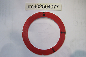 SPB L700 REDFOX reg button sticker