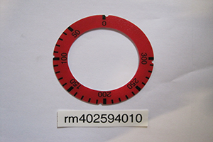 BR-E Scale Reg Knob Sticker