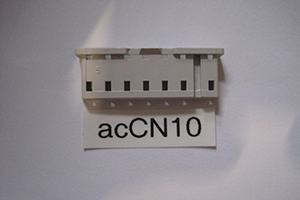 CN10 connector to the electronics board
