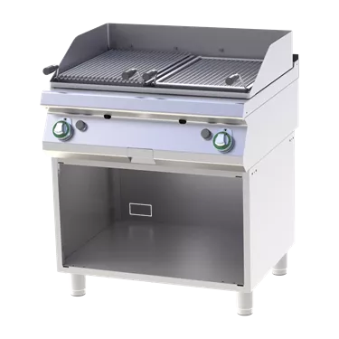 Lava stone grill gas on open cabinet | RM - GL 780 G
