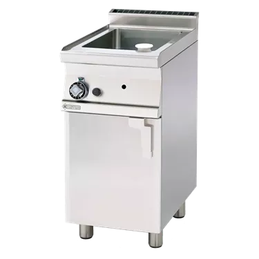 Multi-function fixed braising pan gas 12 l cabinet with door | RM - BRF-64G