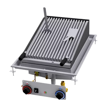 Lava stone grill drop-in gas 38x52 | RM - CWD-75G