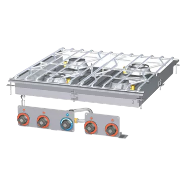 Cooking range water gas 4 zones | RM - PCAD-88G