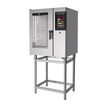 Convection oven STEAMBOX electric 10x GN 1/1 boiler Left-hinged door opening 400 V 10" display | RM - STMB 1011 EL
