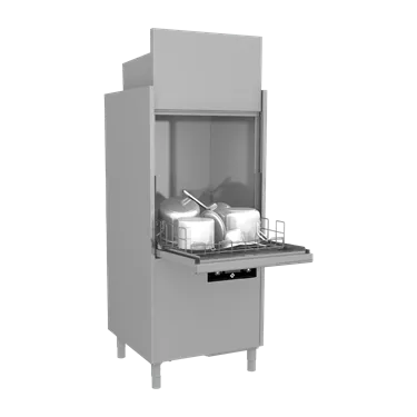 Pot and pan washer double skin with drain pump heat recovery system 70x70 - 400 V | RM - S 202 REC ABT