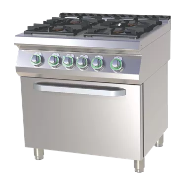 Cooking range gas with electric static oven | RM - SPST 780/21 GE