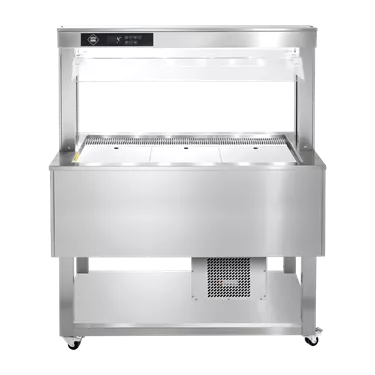 Food display island chilled, adjustable GN 3-1/1 Inox | RM - TR BLUE+ 3I