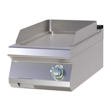 Fry-top griddle plate smooth chromed | RM - FTHC 704 E