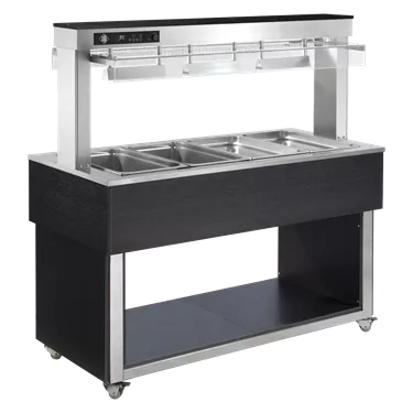 Food display island heated, dry tub GN 4-1/1 Wenge | RM - TR ORANGE+ 4W