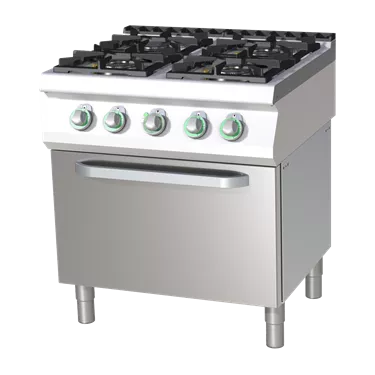 Cooking range gas with electric convection oven | RM - SPT 780/11 GE