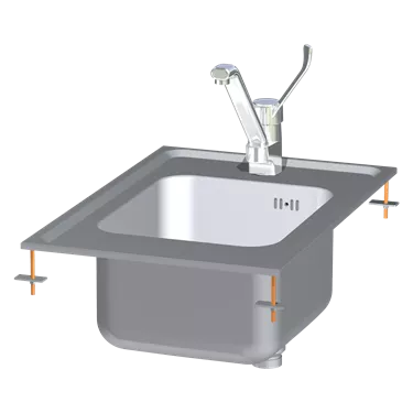 Sink unit for drop-in | RM - LAD-64