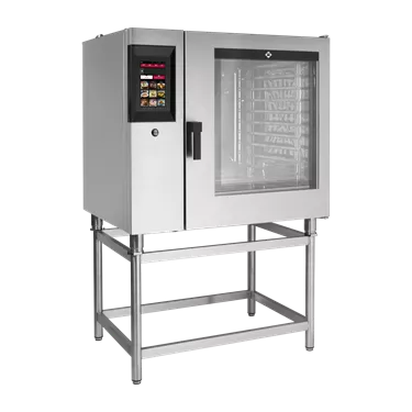 Convection oven STEAMBOX gas 10x GN 2/1 boiler Color touch screen Automatic cleaning 10" display | RM - STMB 1021 G