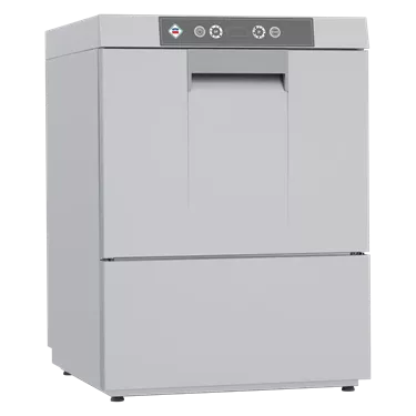 Undercounter dishwasher double skin with drain pump 50x50 - 400 V | RM - NT 52 TP