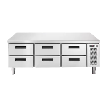 Linear counter cooling electric GN 1/1 plate KIT 3x2 drawers | RM - LNSR 703 2Z DKIT