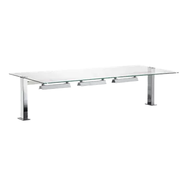 Overstructure elektrická GN 5-1/1, vyhřívání, glass straight  | RM - SOV HOT FLAT+ 5