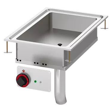 Multi-function fixed braising pan drop-in bowl electric 11 l TOP 400 V | RM - BRFD-64ET