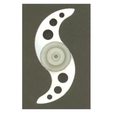 Knife for cuttle complet set perforated KT 3 | RM - NK 3 P