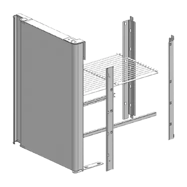 Door + grate runners for SCH/SM GN 1/1 | RM - D