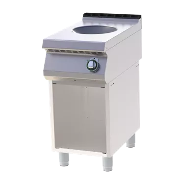Cooking range s induction electric on open cabinet | RM - SPI 740 E WOK