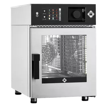 Combi convection steam oven SLIM electric 6x GN 1/1 automatic cleaning boiler touch screen 7" 400 V | RM - MSTBB 0611 E