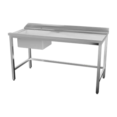 Table feeding 160x75x85 right with sink 40x50x25 | RM - CTS 160 IDR