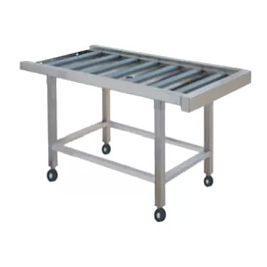 Straight roller unit with base and legs 165 cm | RM - CTS 167