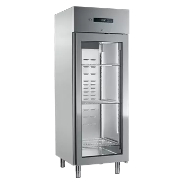 Freezing cabinet 700 l glass door GN 2/1, stainless steel | RM - ENF 700 G